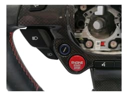 FERRARI FERRARI PORTOFINO RACE DISPLAY CARBON LEATHER STEERING COMPLETE 335910 CIDL LED — thumbnail 4