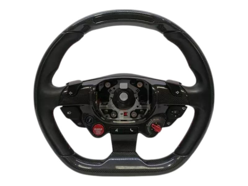 FERRARI FERRARI PORTOFINO RACE DISPLAY CARBON LEATHER STEERING COMPLETE 335910 CIDL LED