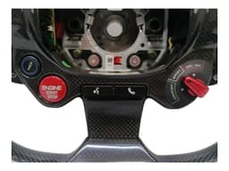 FERRARI FERRARI PORTOFINO RACE DISPLAY CARBON LEATHER STEERING COMPLETE 335910 CIDL LED — thumbnail 6