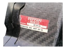 FERRARI FERRARI PUROSANGUE F175 Body Moulding 901736 RH FRONT CARBON DOOR MOULDING — thumbnail 5
