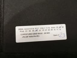 FERRARI FERRARI PUROSANGUE F175 Luggage Compartment SET 851853 BOOT FLOOR — thumbnail 4