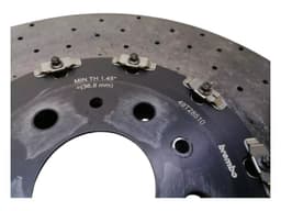 FERRARI OEM FERRARI 812 SUPERFAST CARBON CERAMIC BRAKE DISC FRONT 321910 488 F8 F152M — thumbnail 6