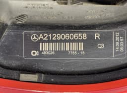 MERCEDES-BENZ A2129060658 Tail light, right MERCEDES-BENZ E-CLASS (W212) (2009-2016) — thumbnail 4