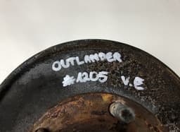 MITSUBISHI 3870A007 4605A009 3880A018 Wheel bearing housing front left MITSUBISHI OUTLANDER II (CW, ZG, ZH) (2006-2012) — thumbnail 3