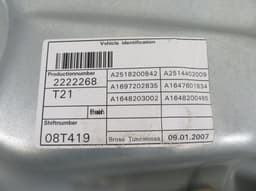 MERCEDES-BENZ A2518200842 A2514402009 A1697202835 A1647601834 A1648203002 A1648200485 A2518200842 A1669060201 A1647201679 Window Regulator Compl. front right MERCEDES-BENZ ML-CLASS (W164) (2005-2011) — thumbnail 3