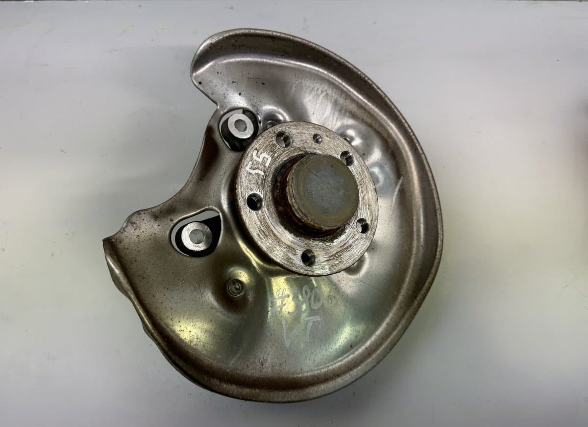 AUDI 8W0505435T Wheel bearing housing rear left AUDI A4 (8W, B9) (2015-)