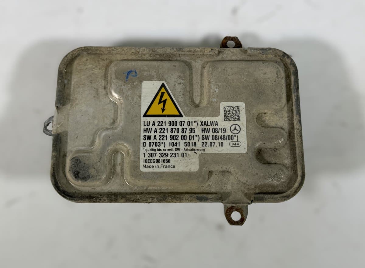 MERCEDES-BENZ A2219000701 A2218708795 A2219020001 Xenon control unit right MERCEDES-BENZ S-CLASS (W221) (2005-2013)