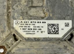 MERCEDES-BENZ A2218706389 Xenon control unit left MERCEDES-BENZ S-CLASS (W221) (2005-2013) — thumbnail 3
