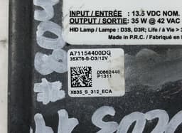 FORD Xenon control unit left FORD FOCUS III (2010-2018) — thumbnail 3
