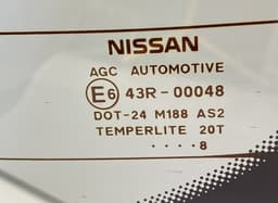 NISSAN Rear Window glass NISSAN QASHQAI I (J10) (2007-2013) — thumbnail 2