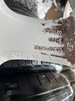 VOLVO 7.5JX17 ET55 D63.4 5X108 Rim set With Tyres 4 pcs VOLVO XC60 I (2008-2017) — thumbnail 10