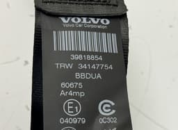 VOLVO 39818854 34024990D Seat Belt Rear Left VOLVO XC60 I (2008-2017) — thumbnail 4