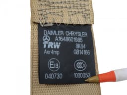 MERCEDES-BENZ A1648602185 Seat Belt Rear Left MERCEDES-BENZ GL-CLASS (X164) (2006-2012) — thumbnail 2