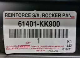 TOYOTA 61401-KK900 61401KK900 Side Member (Threshold) Right TOYOTA HILUX VIII (AN110, AN120, AN130) (2015-) — thumbnail 5