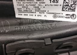 AUDI 8R0880442B 34034455C TRW30367534 30367534 CH34034460 34034460 Side seat Airbag Rear Right AUDI Q5 (8R) (2008-2016) — thumbnail 6