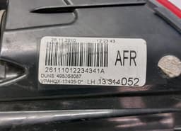 OPEL 13314052 495056087 13314052 13282242 Tail light left OPEL ASTRA J (P10) (2009-2015) — thumbnail 5