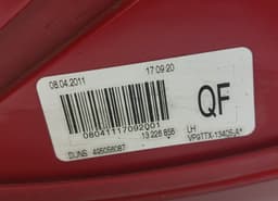 OPEL 13226856 495056087 VP9TTX-13405-A VP9TTX13405A VP9TTX-13N005-A VP9TTX13N005A Tail light left OPEL INSIGNIA A (G09) (2008-2017) — thumbnail 4