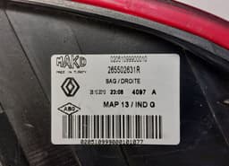 RENAULT 265502631R 265502631 Tail light, right RENAULT CLIO IV / THALIA (BH, KH) (2012-2019) — thumbnail 5