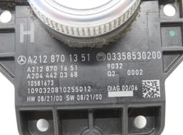 MERCEDES-BENZ A2128701351 A2128702751 Joystick (MMI control switch / pad) MERCEDES-BENZ E-CLASS (W212) (2009-2016) — thumbnail 3