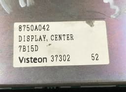MITSUBISHI 8002A256XA 8750A042 6ME7BLN 3AM051A Radio MITSUBISHI PAJERO IV (V80, V90) (2006-2021) — thumbnail 5