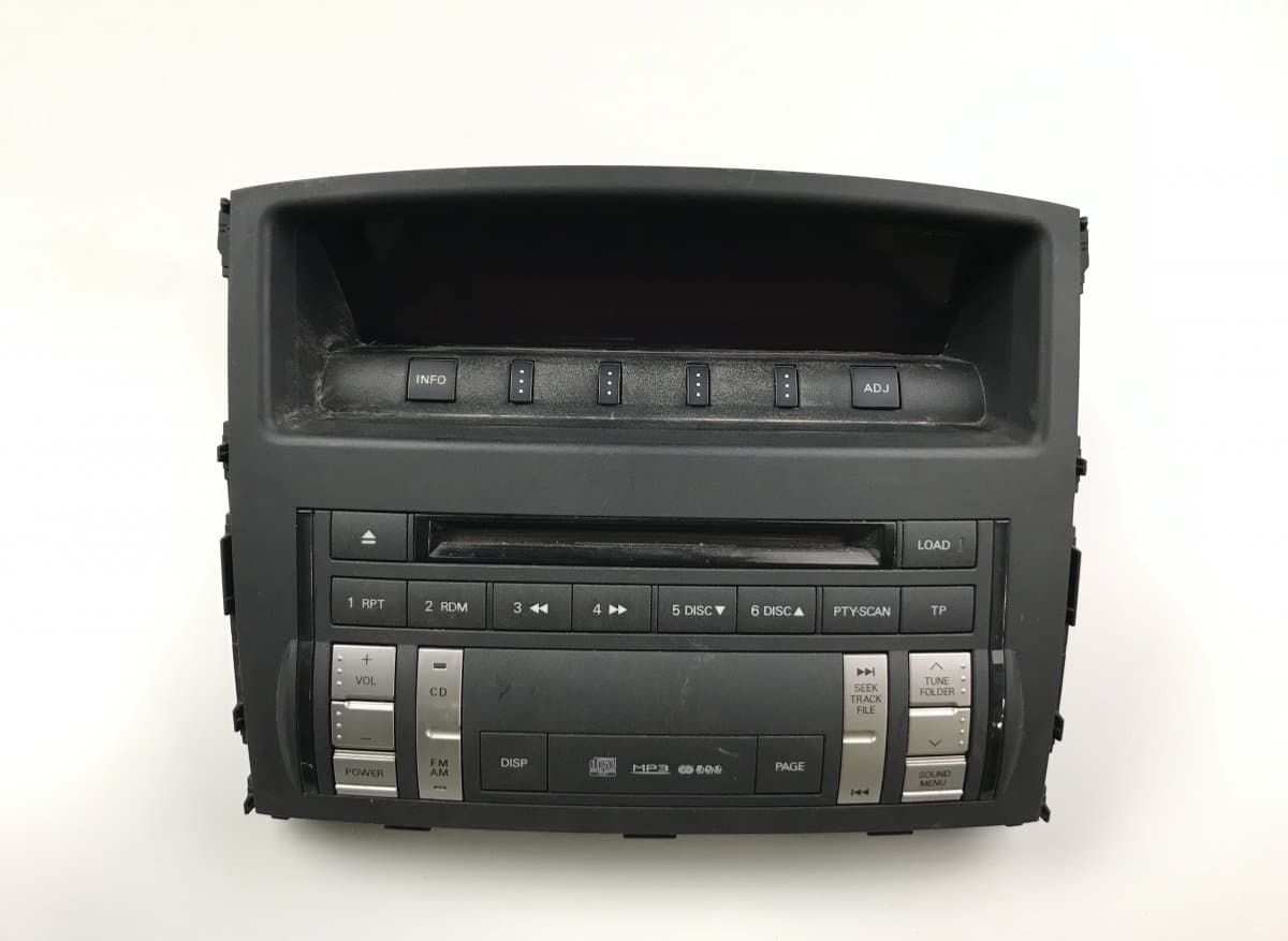MITSUBISHI 8002A256XA 8750A042 6ME7BLN 3AM051A Radio MITSUBISHI PAJERO IV (V80, V90) (2006-2021)