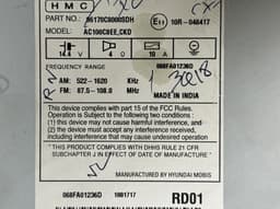 HYUNDAI 96170C8000SDH Radio HYUNDAI i20 II (GB) (2014-2020) — thumbnail 5