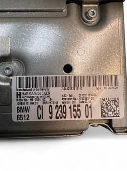 BMW 65129293395 9293395 9239155 65129239155 Radio BMW 5 (F10, F11) (2010-2017) — thumbnail 7