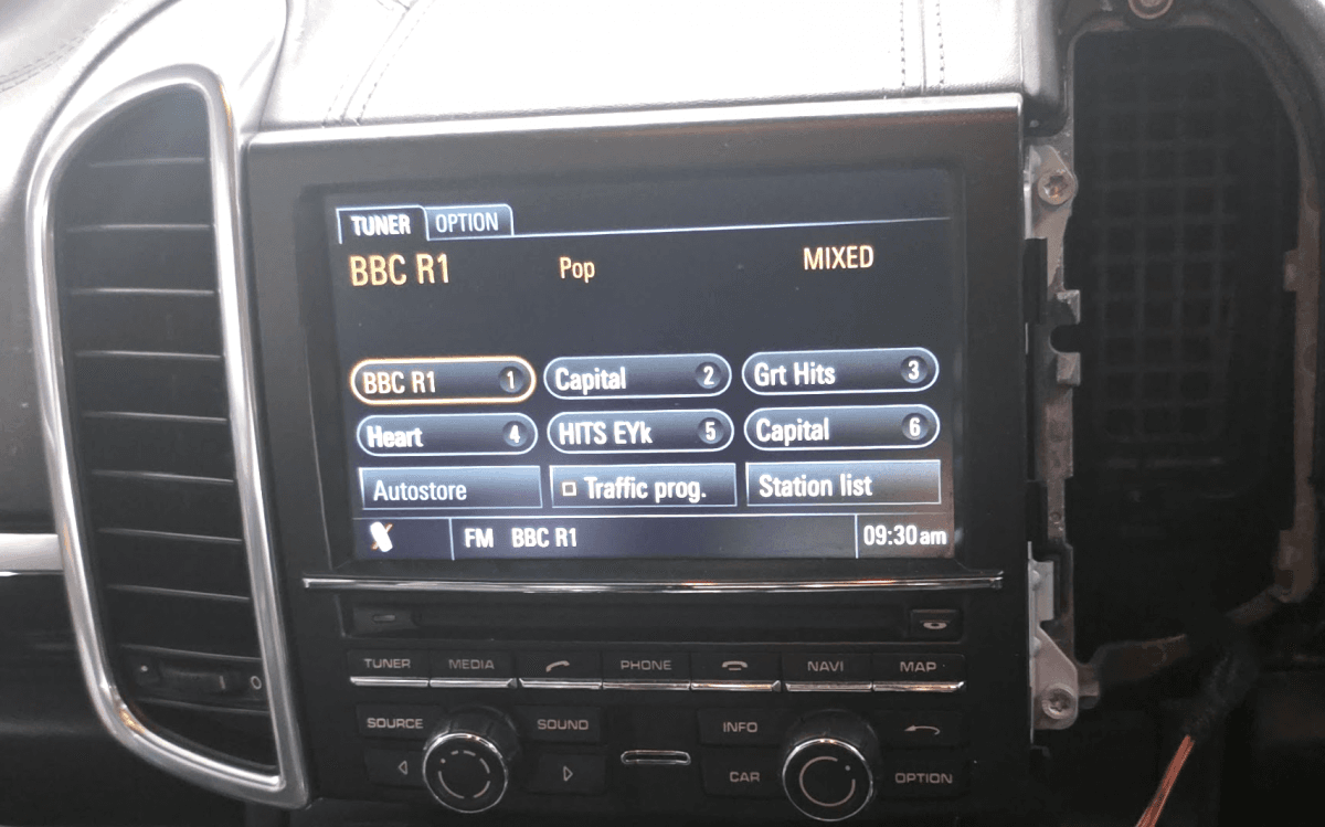 PORSCHE 958642970AX Radio PORSCHE CAYENNE II (2010-2017)