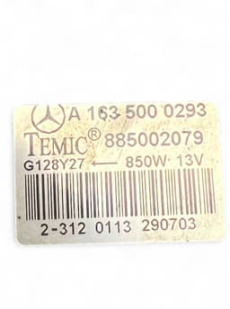 MERCEDES-BENZ A1635000293 635000293 Radiator Fan Electric MERCEDES-BENZ ML-CLASS (W163) (1998-2005) — thumbnail 4
