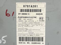 MITSUBISHI 8701A261 Radio MITSUBISHI OUTLANDER II (CW, ZG, ZH) (2006-2012) — thumbnail 3