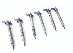 PORSCHE 0445117076 0445117021 0445117022 0986435413 Fuel injector set PORSCHE CAYENNE II (2010-2017) — thumbnail 1