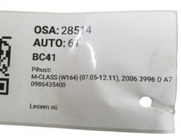MERCEDES-BENZ A6290700287 0986435400 Fuel Injector MERCEDES-BENZ ML-CLASS (W164) (2005-2011) — thumbnail 4