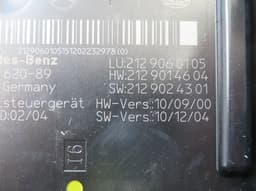 MERCEDES-BENZ A2129060105 A2045400150 Fuse box MERCEDES-BENZ E-CLASS Coupe (C207) (2009-2016) — thumbnail 4