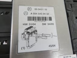MERCEDES-BENZ A0345459432 A0325458232 Fuse box MERCEDES-BENZ S-CLASS (W220) (1998-2005) — thumbnail 4
