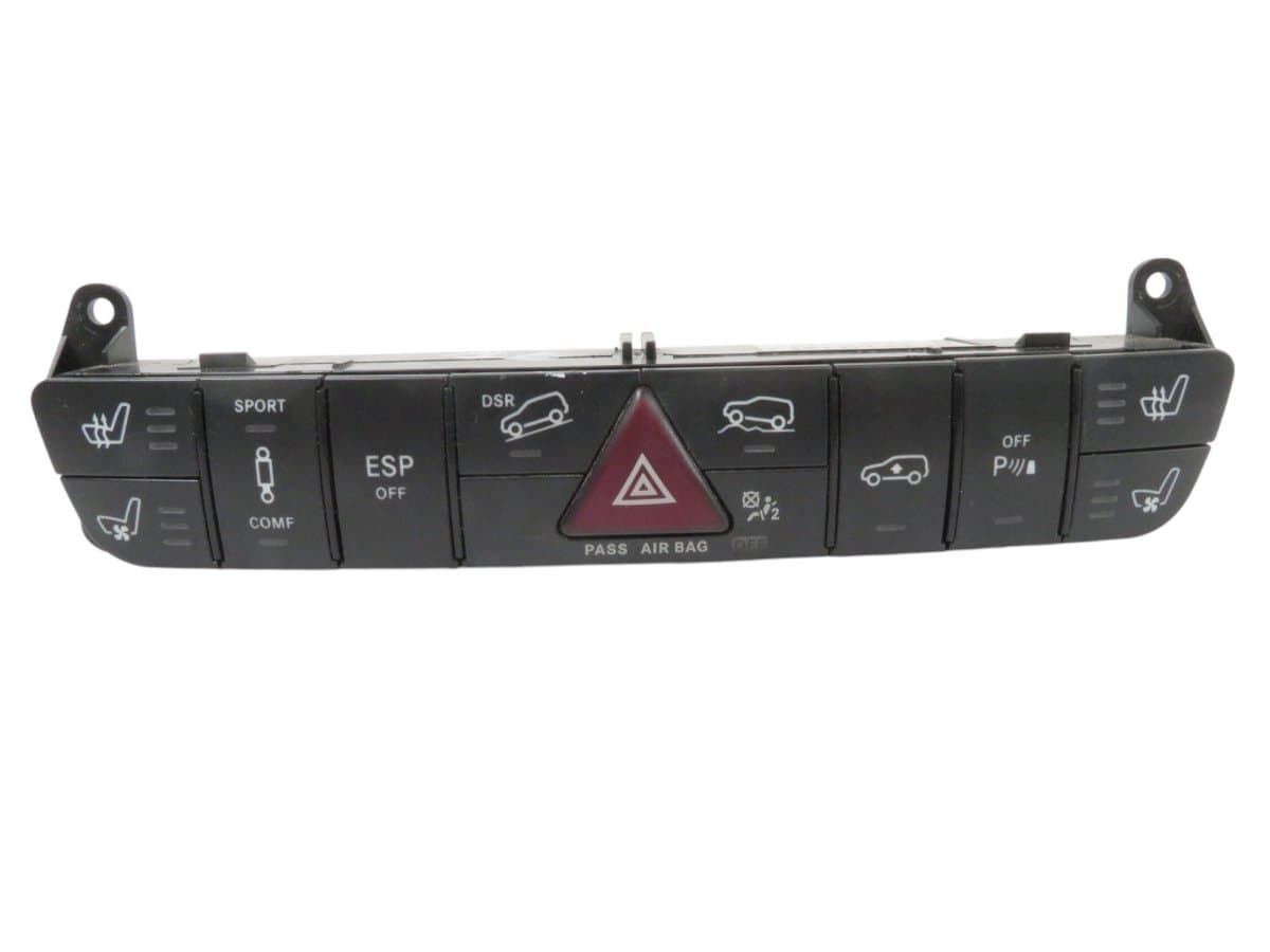 MERCEDES-BENZ A1648709610 A16487060109174 A16487096109174 A1648709610 Hazard switch MERCEDES-BENZ GL-CLASS (X164) (2006-2012)