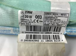 MERCEDES-BENZ A2058602802 Head/roof/curtain airbag right MERCEDES-BENZ C-CLASS (W205) (2013-2021) — thumbnail 3