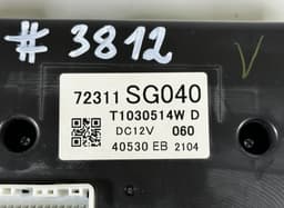 SUBARU 72311SG040 T1030514WD T1030514W Heater control panel SUBARU FORESTER (SJ) (2013-2018) — thumbnail 3