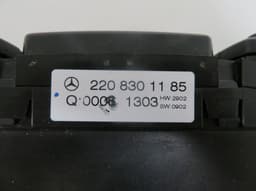 MERCEDES-BENZ A2208301185 A2208300985 A2208301185 Heater control panel MERCEDES-BENZ S-CLASS Coupe (C215) (1999-2006) — thumbnail 4