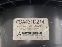 MITSUBISHI CSA431D214 7802A017 Heater Fan MITSUBISHI OUTLANDER II (CW, ZG, ZH) (2006-2012) — thumbnail 3
