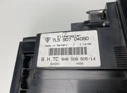 PORSCHE 5HB008505 5HB00850514 Heater control panel PORSCHE CAYENNE I (2002-2010) — thumbnail 5