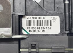 PORSCHE 7L5953503B 7L5953521 Indicator/wiper/slip ring switch (stalk) PORSCHE CAYENNE I (2002-2010) — thumbnail 5