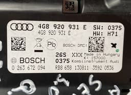 AUDI 0263672094 Instrument Cluster AUDI A6 / A6 ALLROAD (C7, 4G) (2010-2018) — thumbnail 5
