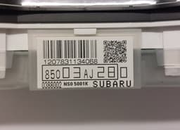 SUBARU 85003AJ280 Instrument Cluster SUBARU LEGACY V / Outback (2009-2014) — thumbnail 5