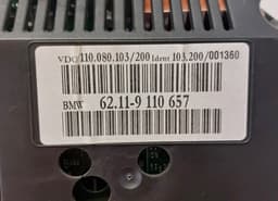BMW 62119110657 A2C52062331 A2C53046689 88311329 Instrument Cluster BMW 7 (E65, E66) (2001-2009) — thumbnail 6