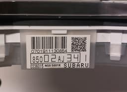 SUBARU 85002AJ341 Instrument Cluster SUBARU LEGACY V / Outback (2009-2014) — thumbnail 9