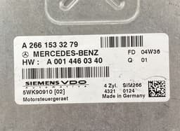 MERCEDES-BENZ A2661533279 A0014460340 Engine Control Unit / module (ECU) MERCEDES-BENZ A-CLASS (W169) (2004-2012) — thumbnail 3