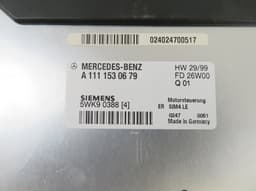 MERCEDES-BENZ A1111530679 A0265454832 A1111531179 A1111531879 A1111532679 Engine Control Unit / module (ECU) MERCEDES-BENZ C-CLASS (W203, CL203) (2000-2011) — thumbnail 4