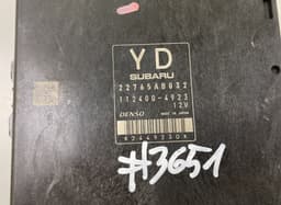 SUBARU 22765AB032 1124004923 Engine Control Unit / module (ECU) SUBARU LEGACY V / Outback (2009-2014) — thumbnail 2