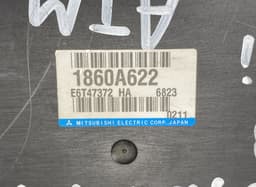 MITSUBISHI 1860A622 Engine Control Unit / module (ECU) MITSUBISHI OUTLANDER II (CW, ZG, ZH) (2006-2012) — thumbnail 2