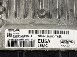 FORD 7G9112A650TB 5WS40589AT Engine Control Unit / module (ECU) FORD GALAXY II (WA6) (2006-2015) — thumbnail 3